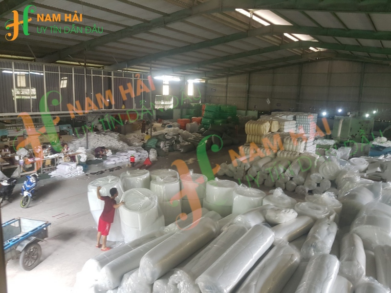 bông gòn polyester